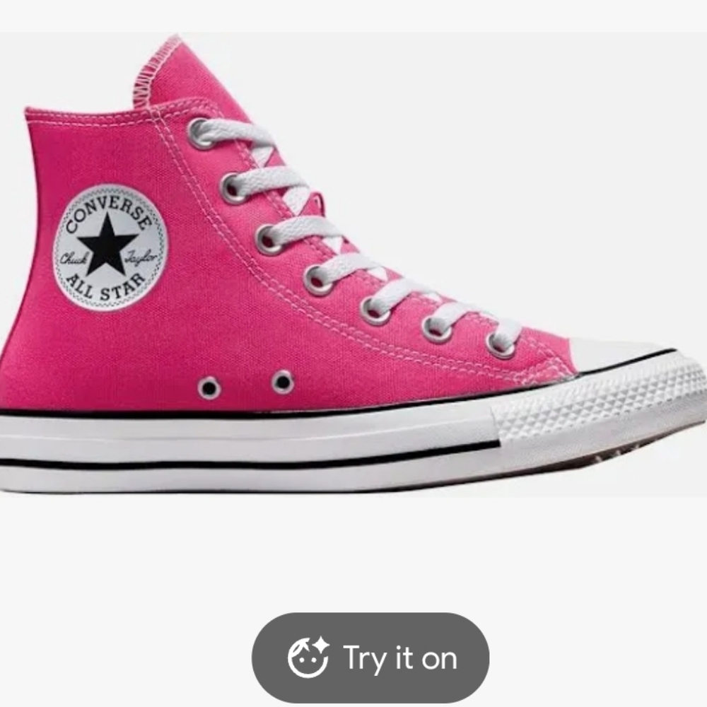 Converse Hot Pink Chuck Taylor - Picture 2 of 5